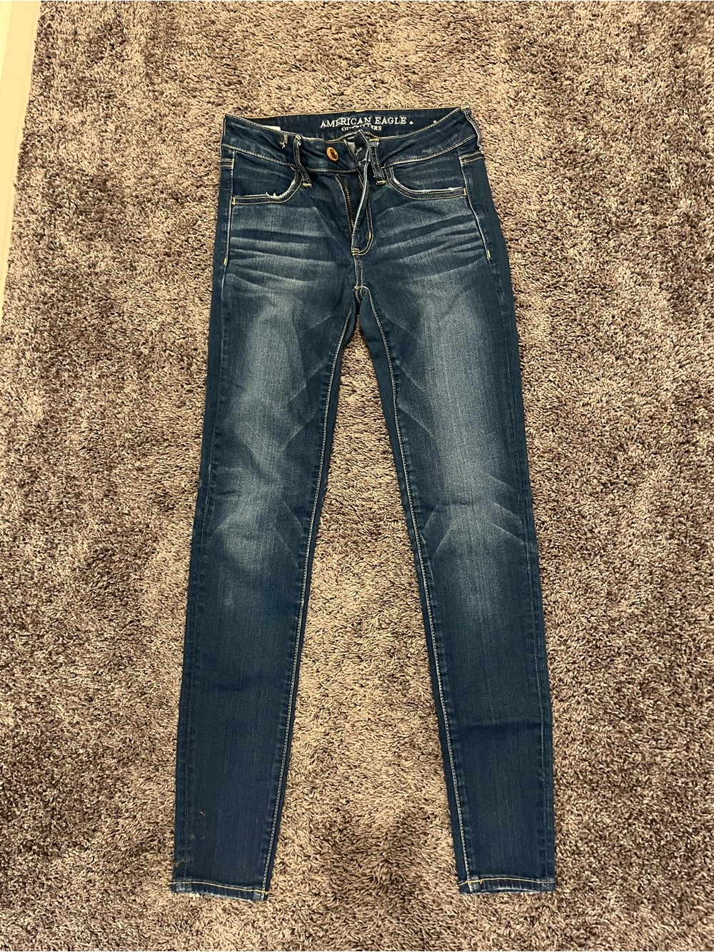 American Eagle Outfitters Indigo Skinny Jeans